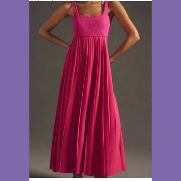 Anthropologie X Mare Mare pink maxi dress - Picture 1 of 1